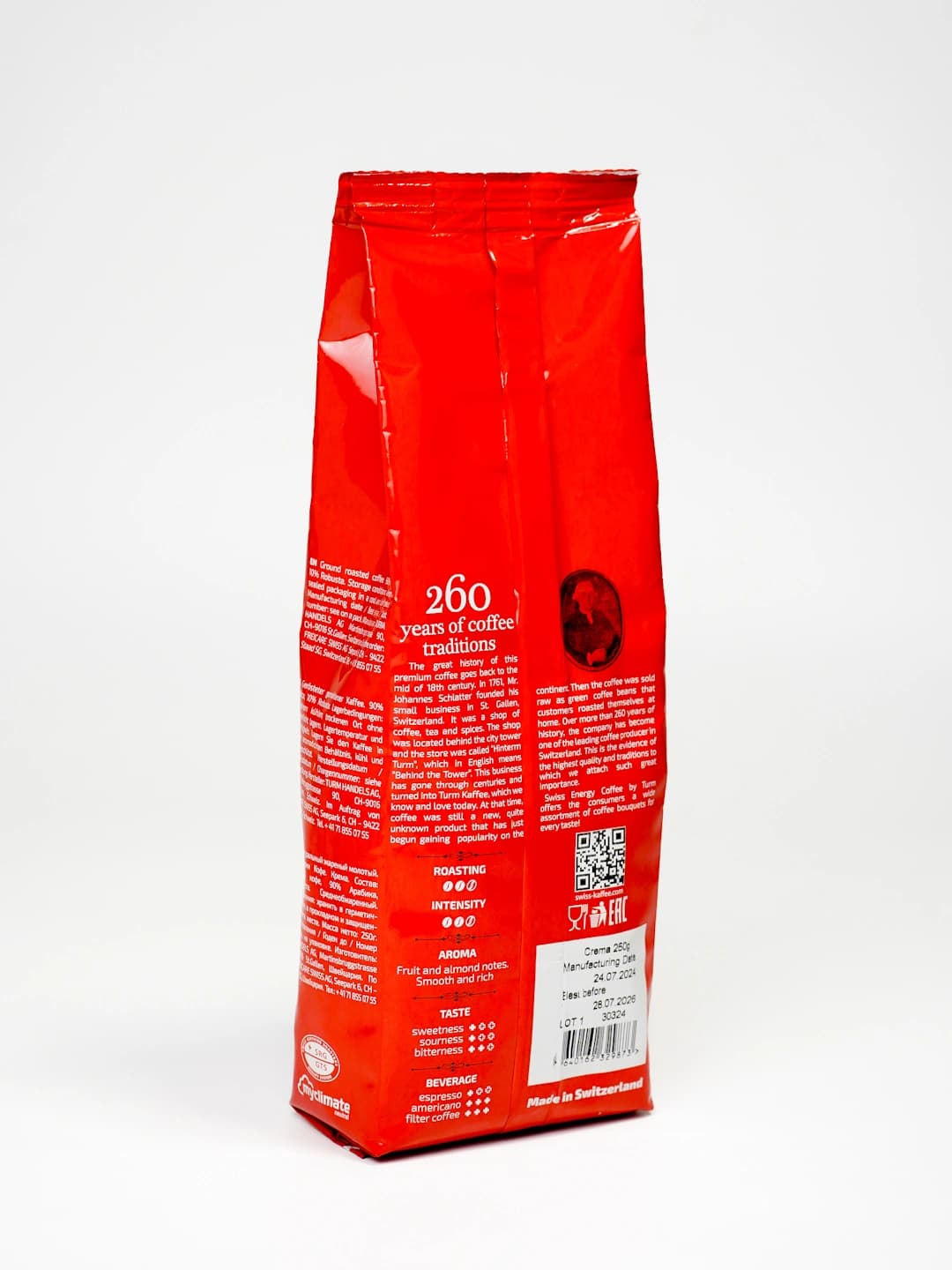 Swiss Energy Coffee Crema 250 g