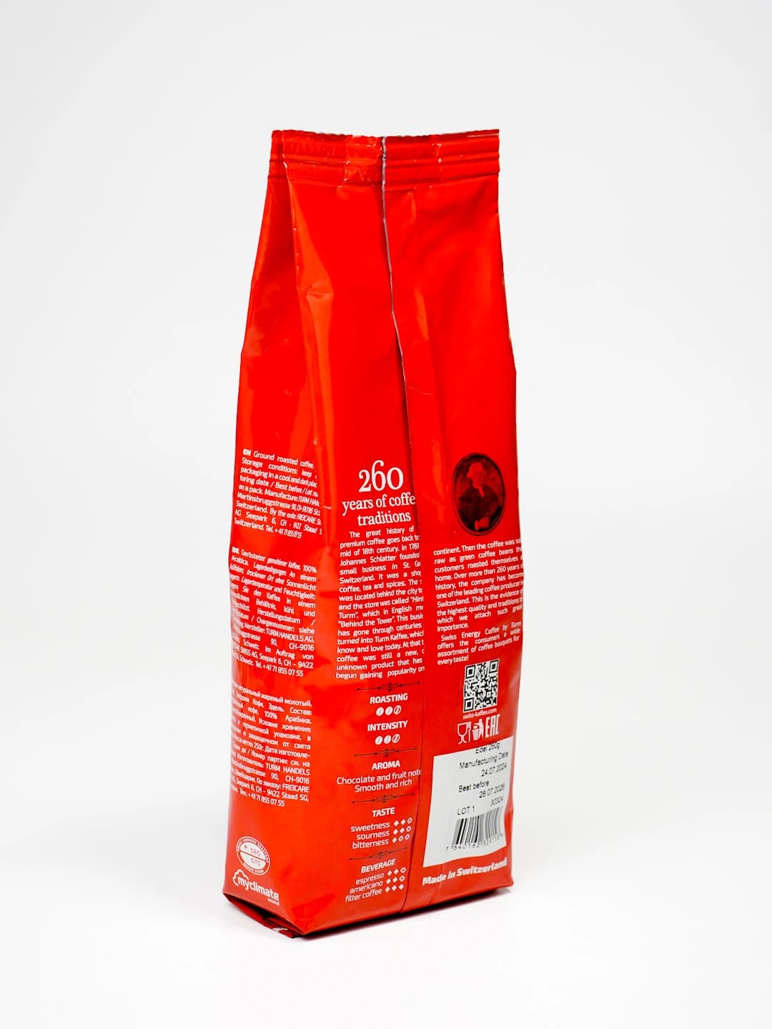 Swiss Energy Coffee Edel 250 g